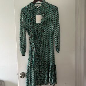 Dvf never worn wrap dress!